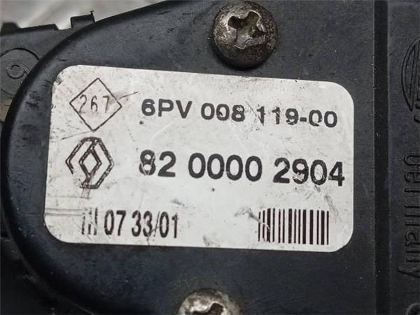 POTENCIOMETRO PEDAL GAS Renault Laguna 1.9 DCI II (BG) 100CV (2001-2005) (74 KW) - 28731 / F9QN7