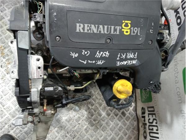 MOTOR COMPLETO Renault Megane I Fase 2 Berlina (BA0)(1999-) 1.9 dCi Expression [1,9 Ltr. - 75 kW dCi Diesel CAT] - 36577