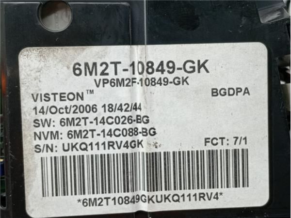 38509 Cuadro Instrumentos Ford S Max 2.0 TDCI WA6