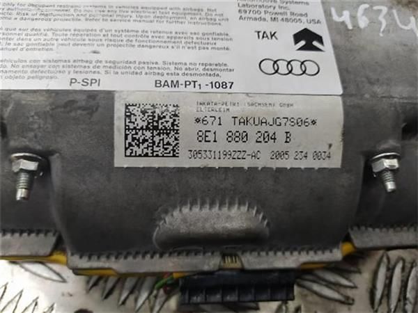 KIT AIRBAG Audi A4 2.0 TDI AVANT (8E) (103 KW) - 948 / BLB