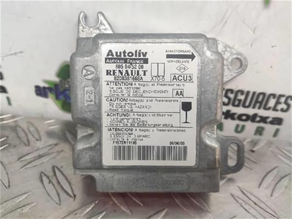 CENTRALITA AIRBAG Nissan Interstar 3.0 DCI (100 KW) - 9262 / ZD3A2