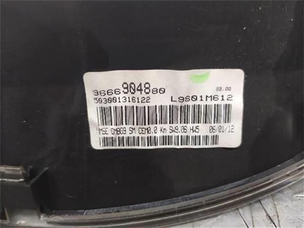 CUADRO INSTRUMENTOS Citroen Berlingo 1.6 HDI (66 KW) - 10155 / 9HP 9H06