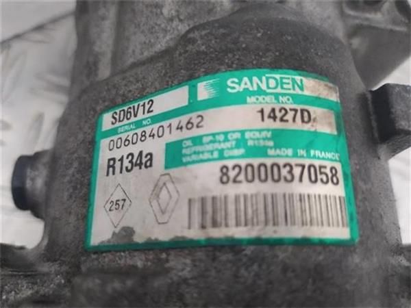 COMPRESOR AIRE ACOND. Renault Clio 1.1 (43 KW) - 10269 / D7F G7