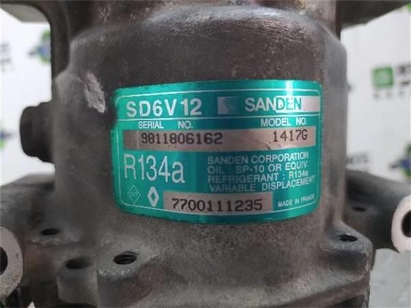 COMPRESOR AIRE ACOND. Renault Kangoo 1.9 DTI (F/KC0) 86CV (59 KW) - 10814 / F9QR782