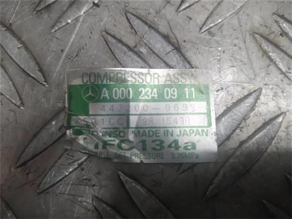 COMPRESOR AIRE ACOND. Mercedes E 290 2.9 TURBODIESEL (W210) (1995-2002) (95 KW) - 11999 / 602982