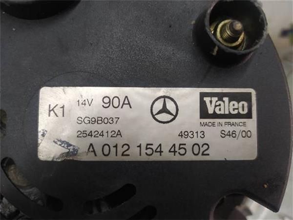 ALTERNADOR Mercedes A 140 1.4 (60 KW) - 13279 / 166 940