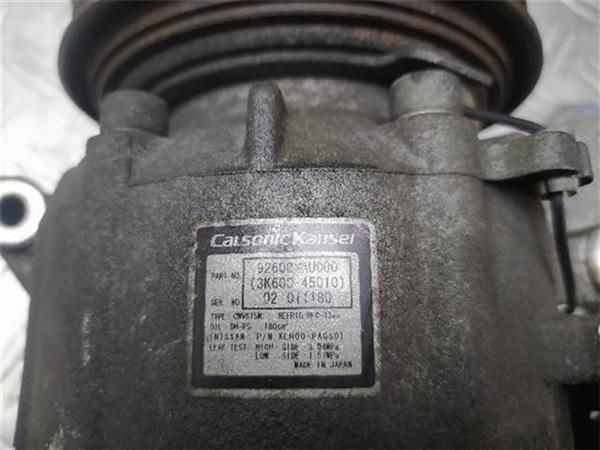 COMPRESOR AIRE ACOND. Nissan Primera 2.0 G (P12) (2001-2007) (103 KW) - 13734 / QR20