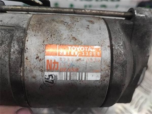 MOTOR ARRANQUE Toyota Yaris 1.4 TD (1999-2005) (55 KW) - 13781 / 1ND TV