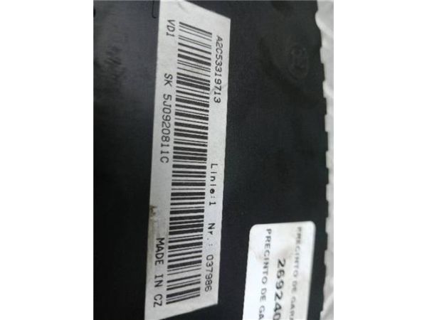 CUADRO INSTRUMENTOS Skoda Roomster 1.9 TDI (5J) (2006-2010) 105CV (77 KW) - 15163 / BSW