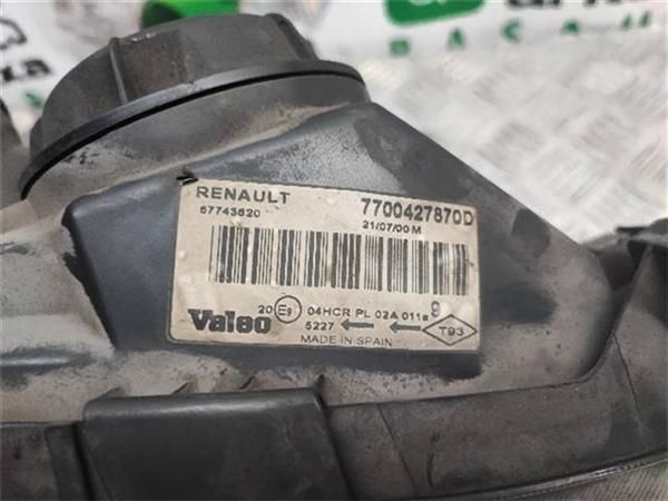 FARO DEL. DCHO Renault Megane 1.6  CLASSIC (79 KW) - 15169 / K4M A7