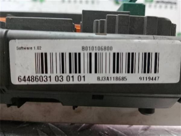 CAJA FUSIBLES/RELE BMW 320 2.0 D SERIE 3 (E90) (2004-2012) 163CV (120 KW) - 15178 / 204D4