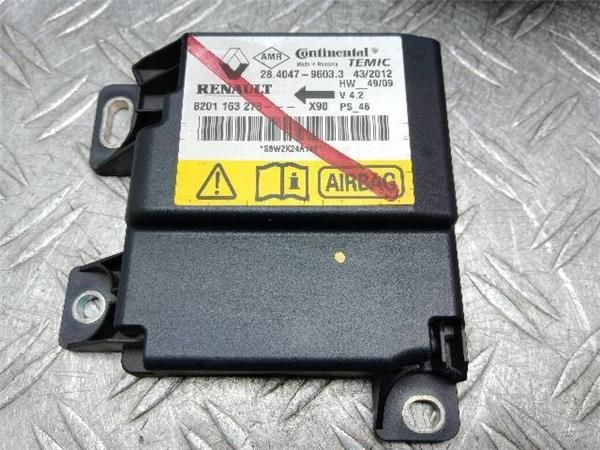 KIT AIRBAG Dacia Sandero 1.2 G (BS) (2008-2012) (55 KW) - 15351 / D4FF7