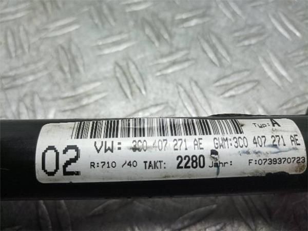 TRANSMISION DEL. IZDA. Volkswagen Passat 1.9 TDI (3C2) (2005-2010) (77 KW) - 15522 / BXE