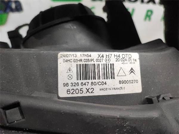 FARO DEL. DCHO Citroen C5 2.0 HDI BREAK (2001-2004) SX (80 KW) - 15528 / RHZ
