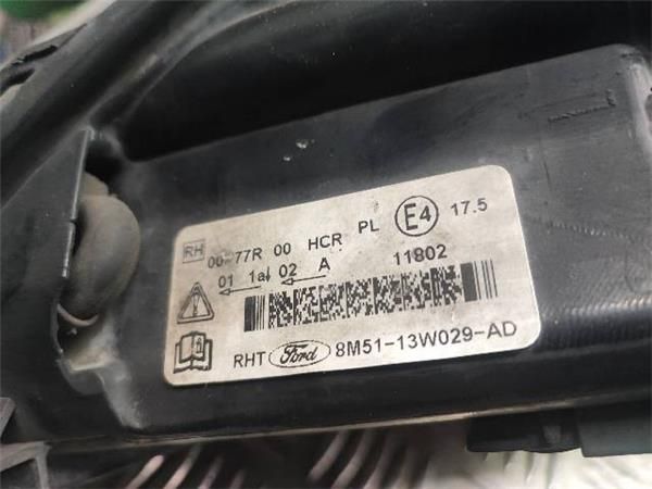 FARO DEL. DCHO Ford Focus 1.6 TDCI FAMILIAR (66 KW) - 15671 / HHDA