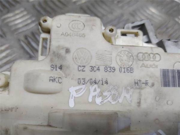 MOTOR CIERRE CENTRALIZADO TRA. IZDO. Volkswagen Passat 2.0 TDI (2011-2015) - 15787