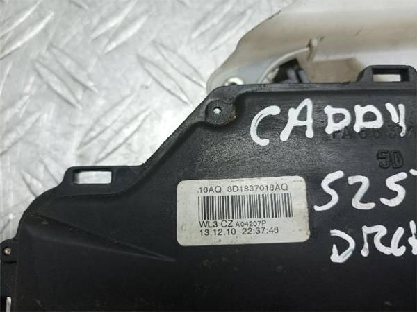 CERRADURA PUERTA DEL. DCHA. Volkswagen Caddy 1.6 TDI CADDY KA/KB (2C) (75 KW) - 15882 / CAY