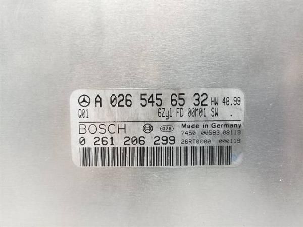 CENTRALITA MOTOR UCE Mercedes Clk 320 3.2 G (W208) (1997-2002) 218CV (160 KW) - 15916 / 112940 2