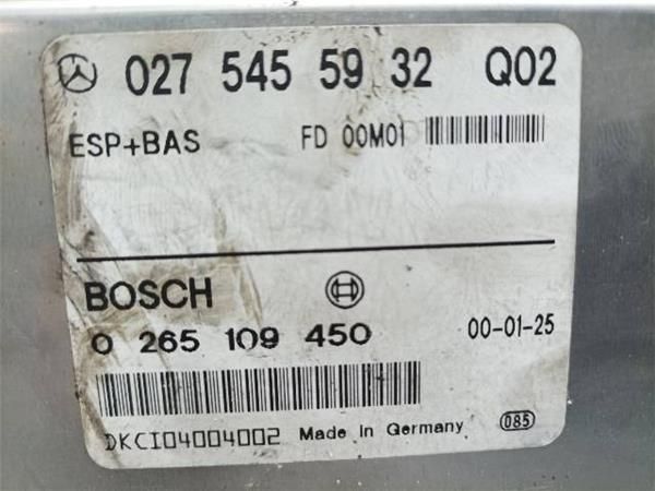 CENTRALITA ABS Mercedes Clk 320 3.2 G (W208) (1997-2002) 218CV (160 KW) - 15917 / 112940
