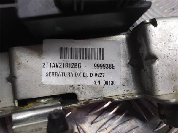 CERRADURA PUERTA DEL. DCHA. Ford Transit 1.8 TDCI TDDI /DI CONNECT (2002-2013) (55 KW) - 16049 / R2PA