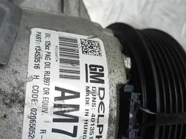 COMPRESOR AIRE ACOND. Opel Astra 1.6 CDTI J SPORTS TOURER (2010-2015) (100 KW) - 16155 / B16DTH