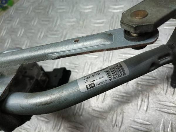 MOTOR LIMPIAPARABRISAS DEL. Peugeot 207 1.6 HDI (66,2 KW) - 16193 / 9HX O 9H02