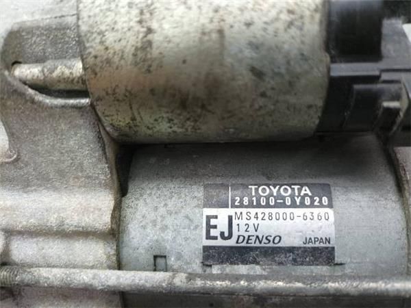MOTOR ARRANQUE Toyota Yaris 1.3 G II (P9) (2008-2011) 101CV (74 KW) - 16233 / 1NR