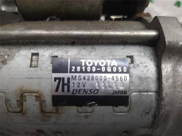 MOTOR ARRANQUE Toyota Yaris 1.0 G (KSP9/SCP9/NLP9) (51 KW) - 16344 / 1KR