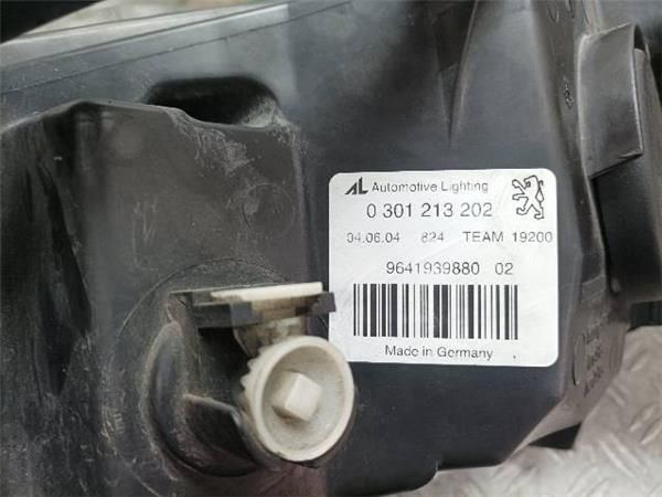 FARO DEL. DCHO Peugeot 407 2.0 HDI (6D) (2004-2010) 136CV (100 KW) - 16482 / RHR