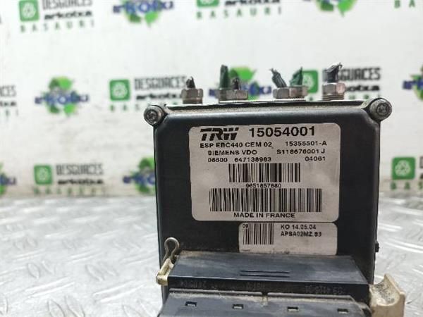 NUCLEO ABS Peugeot 407 2.0 HDI (6D) (2004-2010) 136CV (100 KW) - 16515 / RHR