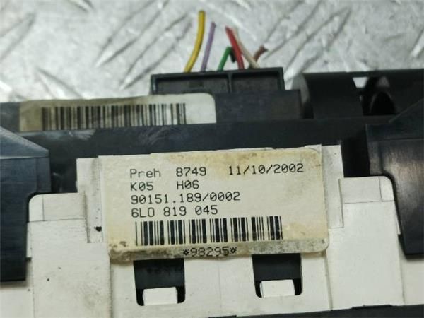 MANDOS CALEFACCION / A.A. Seat Ibiza 1.9 TDI 6L (74 KW) - 16758 / AXR