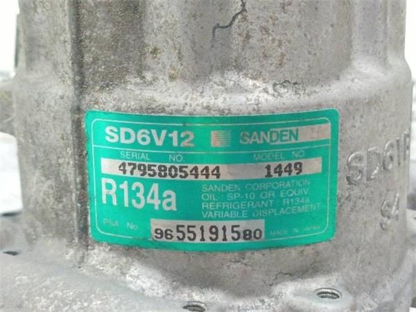 COMPRESOR AIRE ACOND. Peugeot 307 1.6 HDI BREAK / SW (S1) (80 KW) - 16945 / 9HY