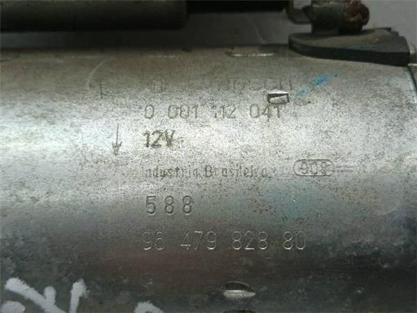 MOTOR ARRANQUE Peugeot 207 1.4 G (WA/WC/WM) 88CV 16V (2006-2013) (65 KW) - 17058 / KFU