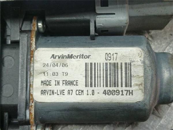 ELEVALUNAS ELECTRICO DEL. IZDO. Peugeot 207 1.4 G (WA/WC/WM) 88CV 16V (2006-2013) (65 KW) - 17435 / KFU