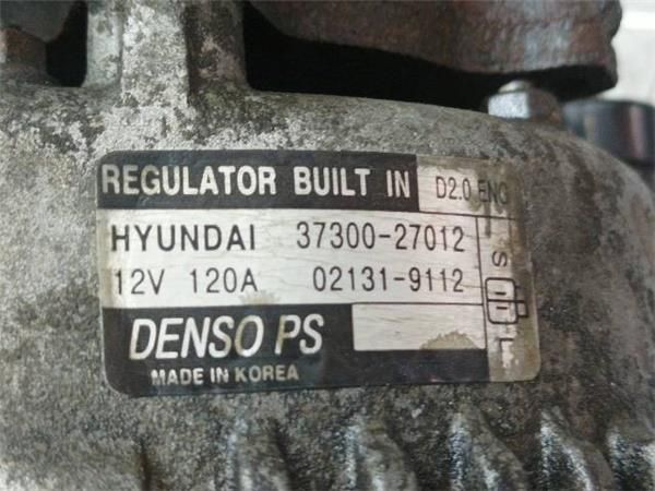 ALTERNADOR Hyundai Santa Fe 2.0 CRDI I (SM) (2000-2006) (92 KW) - 17441 / D4EAV