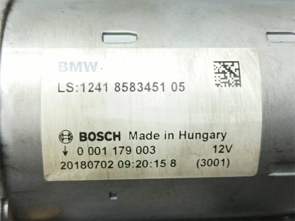 MOTOR ARRANQUE BMW 420 2.0 D SERIE 4 GRAN COUPE (F36) (15-22) (140 KW) - 17475 / B47D20A