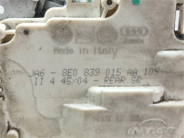CERRADURA PUERTA TRA. IZDA. Audi A4 2.0 TDI AVANT B7 (2004-2008) (103 KW) - 17627 / BRE