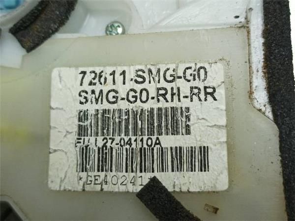 CERRADURA PUERTA TRA. DCHA. Honda Civic 1.8 (103 KW) - 17746 / R18A2