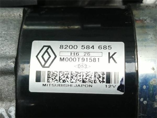 MOTOR ARRANQUE Renault Kangoo 1.5 DCI GRAND (KW) 86CV (63 KW) - 17884 / K9K B8