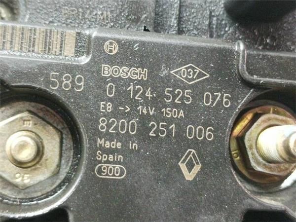 ALTERNADOR Renault Laguna 1.9 DCI II GT (KG) 120CV (2001-2007) (88 KW) - 17906 / F9QD6