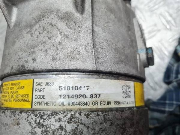 COMPRESOR AIRE ACOND. Fiat Croma 1.9 JTD (85 KW) - 17968 / 939A1000