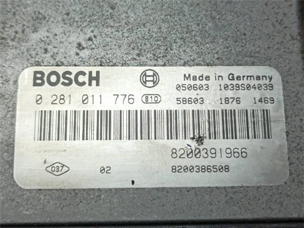 CENTRALITA MOTOR UCE Renault Scenic 1.9 DCI II (JM) 120CV (2003-2006) (88 KW) - 18044 / F9Q812
