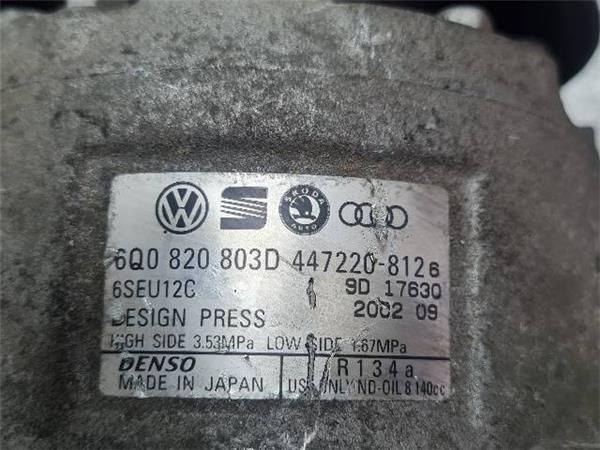 COMPRESOR AIRE ACOND. Seat Ibiza 1.4 G (6L) (2001-2009) (55 KW) - 18069 / BBY