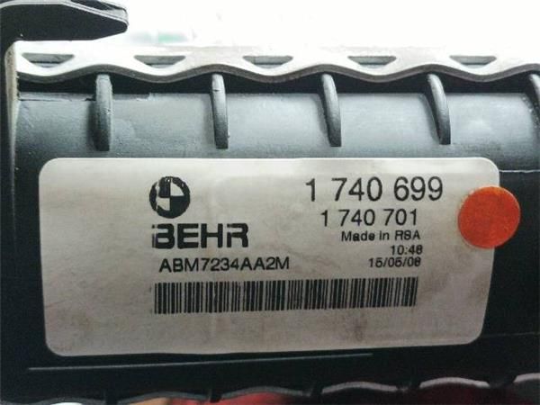 RADIADOR AGUA BMW 523 2.5 G SERIE 5 (E39) 170CV (1995-2000) (125 KW) - 18205 / 256S3