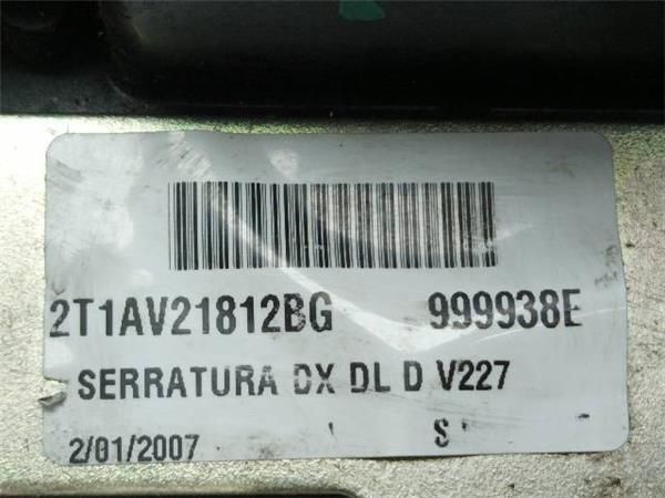 CERRADURA PUERTA DEL. DCHA. Ford Transit 1.8 TDCI CONNECT (TC7) (2002-2013) (55 KW) - 18661 / BHPA