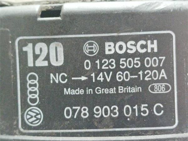 ALTERNADOR Audi 100 2.6 G (C4) (1994-1997) 150CV (110 KW) - 18703 / ABC