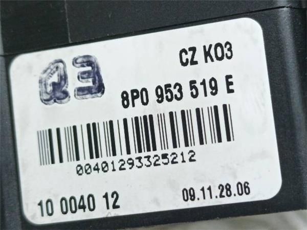 MANDO LIMPIAPARABRISAS Audi A3 1.4 TSI 125CV SPORTBACK (8P) (92 KW) - 18708 / CAX / CAXC