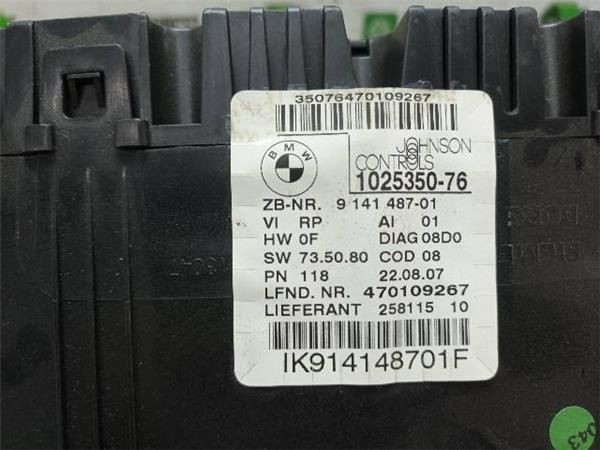 CUADRO INSTRUMENTOS BMW 320 2.0 D SERIE 3 (E90) (2004-2012) 163CV (120 KW) - 18841 / 204D4