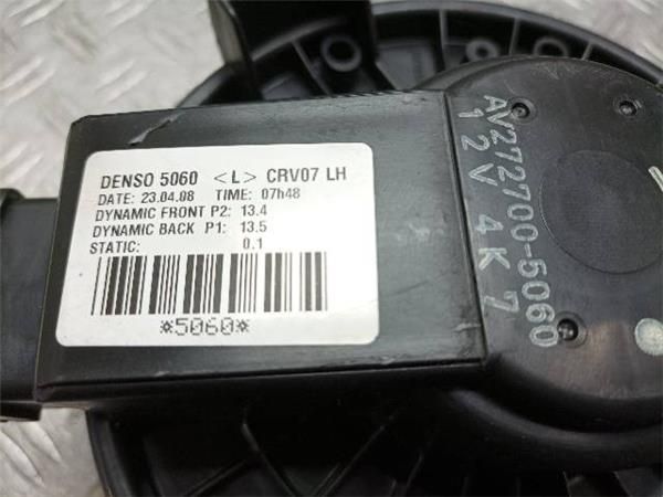 VENTILADOR CALEFACCION Honda Crv 2.2 CTDI (RE) 140CV (2007-2012) (103 KW) - 19018 / N22A2