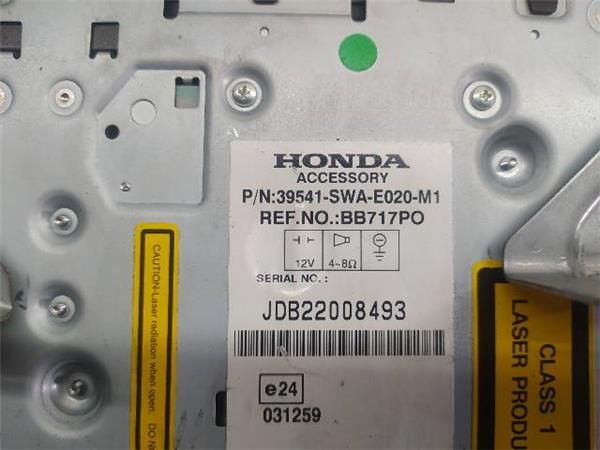 PANTALLA Honda Crv 2.2 CTDI (RE) 140CV (2007-2012) (103 KW) - 19042 / N22A2